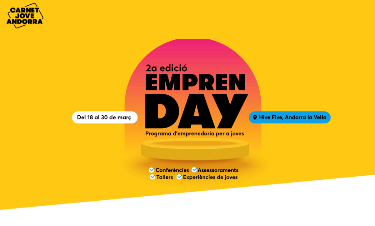 2a edició Empren Day | Carnet Jove Andorra