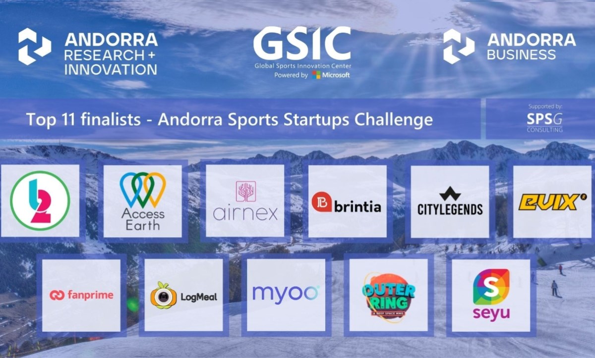 Aquests són els 11 finalistes de l’Andorra Sports Startups Challenge
