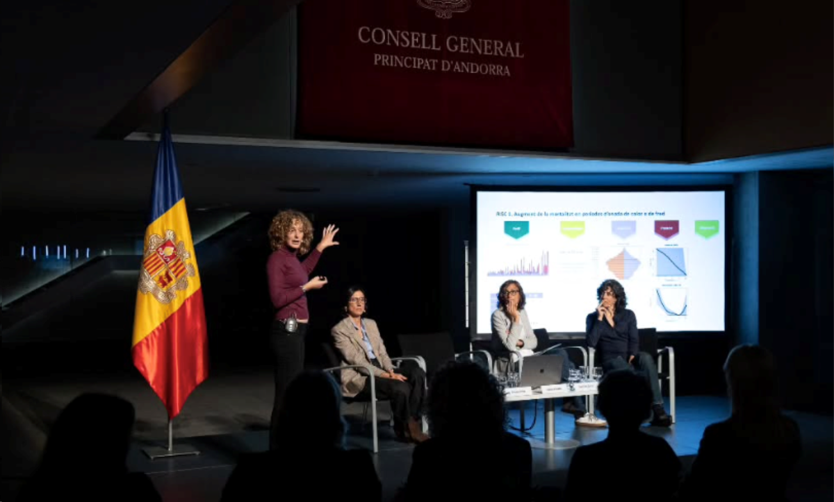 AR+I participa a la taula rodona per analitzar els efectes del canvi climàtic en la salut