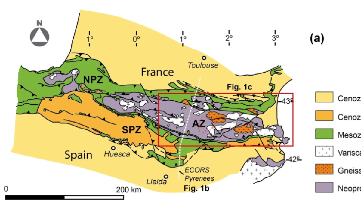 Publicat un nou mapa geològic d’Andorra