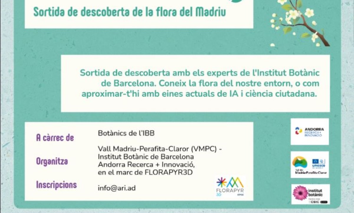 Sortida de descoberta de la flora del Madriu 