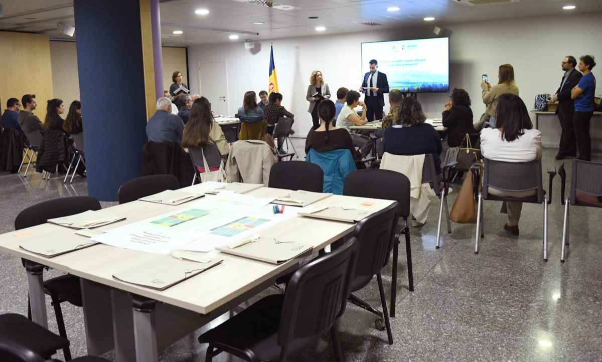 Taller participatiu amb el sector turístic per avançar en l'estudi de diagnosi dels efectes del canvi climàtic i plantejar mesures d’adaptació