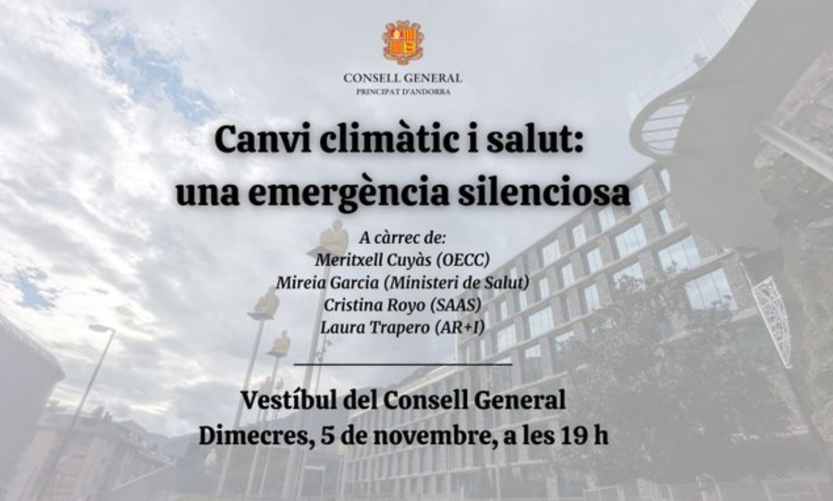 Taula rodona 'Canvi climàtic i salut: una emergència silenciosa'