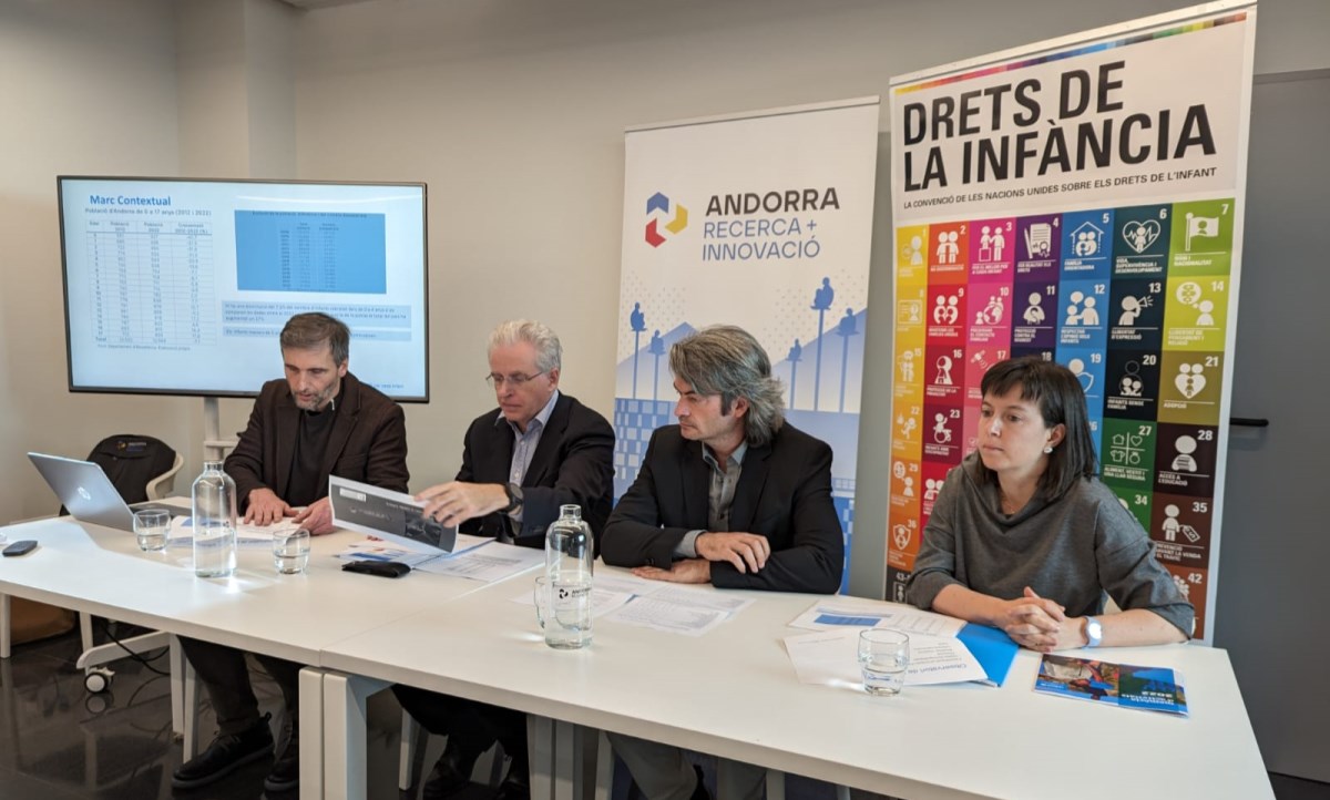 UNICEF Andorra i AR+I presenten nous indicadors sobre el benestar infantil al Principat