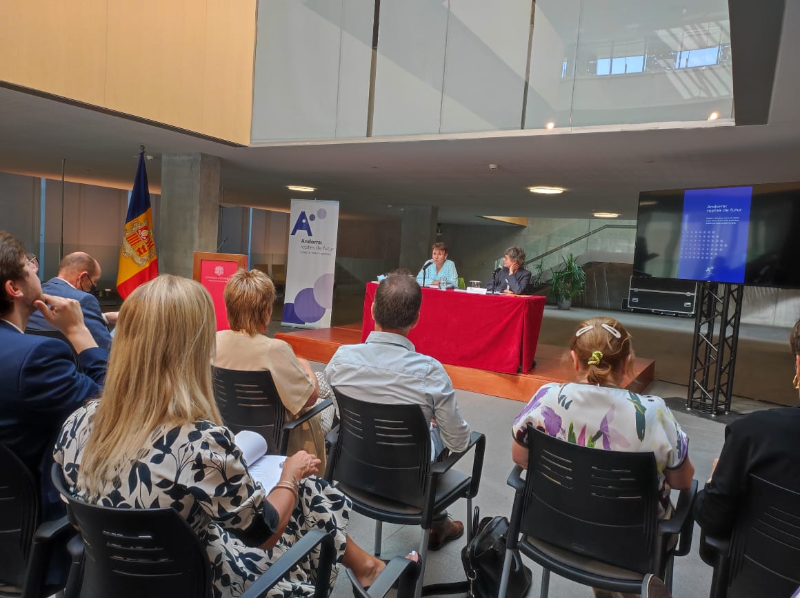 Presentació del llibre 'Andorra: reptes de futur', aquest dimarts al Consell General.